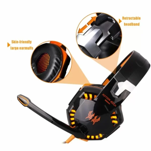 Fone de ouvido Gamer com fio - Image 7
